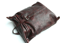 Cool Vintage Leather Mens Backpack Travel Backpack Laptop Backpacks for men - iwalletsmen