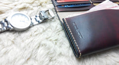 Vintage Leather Mens Bifold Long Wallet Leather Long Wallets for Men - iwalletsmen