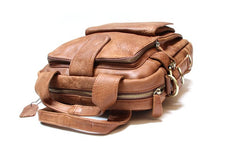 Cool Leather Mens Small Handbag Messenger Bag Shoulder Bag for men - iwalletsmen