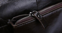 Vintage Leather Mens Briefcase Business Briefcase Cool Work Briefcase For Men - iwalletsmen