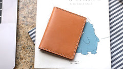 Leather Mens Card Wallets Small Wallet Slim Wallet Front Pocket Wallet for Men - iwalletsmen