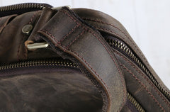 Cool Leather Vintage Mens Messenger Bags Small Shoulder Bags for Men - iwalletsmen