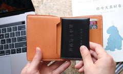 Cool Leather Mens Camouflage Small Wallet Front Pocket Wallet Slim Wallet for Men - iwalletsmen