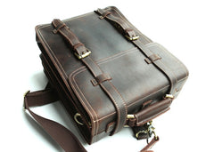 Handmade Leather Mens Backpack Travel Backpack Laptop Backpack for men - iwalletsmen
