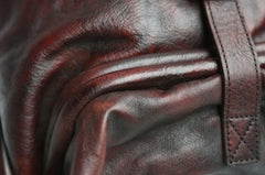 Cool Vintage Leather Mens Backpack Travel Backpack Laptop Backpacks for men - iwalletsmen