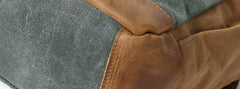 Waxed Canvas Mens Travel Backpack Canvas Backpacks Canvas School Backpack for Men - iwalletsmen
