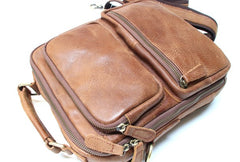 Cool Leather Mens Small Handbags Messenger Bags Shoulder Bag for men - iwalletsmen