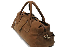Cool Leather Mens Weekender Bag Travel Bags Shoulder Bags for men - iwalletsmen