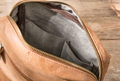 Cool Leather Mens Messenger Bags Small Shoulder Bags  for Men - iwalletsmen