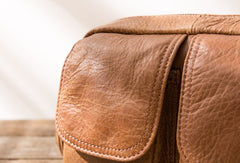 Cool Small Leather Mens Shoulder Bags Messengers Bag for Men - iwalletsmen