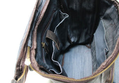 Black Coffee Mens Leather Backpacks Travel Backpacks Laptop Backpack for men - iwalletsmen