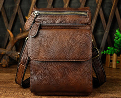 Vintage Mens Leather Belt Pouch Holster Side Bag Belt Case Waist Pouch for Men - iwalletsmen