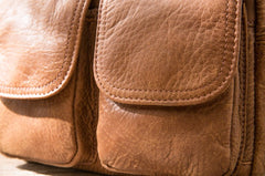Cool Small Leather Mens Shoulder Bags Messengers Bag for Men - iwalletsmen