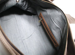Cool Leather Mens Weekender Bag Travel Bags Shoulder Bags for men - iwalletsmen