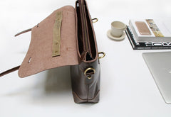 Cool Leather Mens Briefcase Messenger Bags Handbag Shoulder Bag for men - iwalletsmen