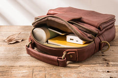 Cool Leather Mens Small Shoulder Bags Messengers Bag for Men - iwalletsmen