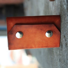 Handmade Mens Leather Key Holder Key Wallet Small Key Wallet for Men - iwalletsmen