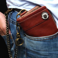 Brass biker trucker Keychain wallet Chain for chain wallet biker wallet trucker wallet