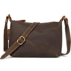 Dark Brown Leather Mens Casual 10