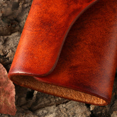 Handmade Leather Mens Cool Key Wallet Car Key Holder Car Key Case for Brown Men - iwalletsmen