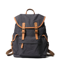 Cute Canvas Womens Mens Classic 14‘’ Green Computer Backpack White Women's School Backpack Travel Backpack for Men - iwalletsmen