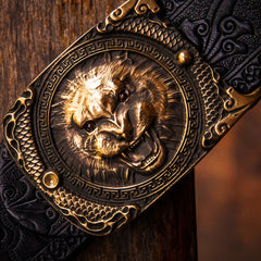 Handmade Genuine Leather Mens Belt Custom Cool Leather Men Black Belt for Men