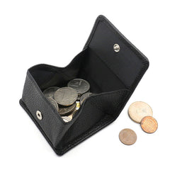 Leather Mens Small Change Wallet Coin Wallet Front Pocket Wallet for Men - iwalletsmen