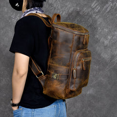 Brown Leather Mens 14