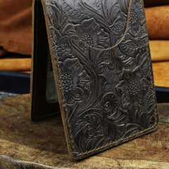 id card holder wallet men's Leather ID Card Wallet Womens ID Card Holder Wallet Mens Leather Wallet For ID Cards