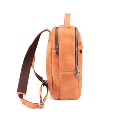 Cool Leather Mens 13inch Computer Backpack School Backpack Travel Backpack for Men - iwalletsmen