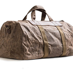Canvas Mens Cool Weekender Bag Travel Bag Duffle Bags Overnight Bag Holdall Bag for men - iwalletsmen