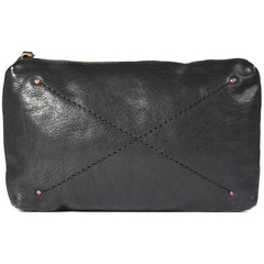 Handmade Leather Mens Brown Fanny Pack Hip Pack Black Chest Bag Sling Bag for Men - iwalletsmen
