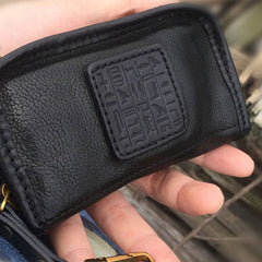 Handamde Genuine Leather Mens Cool Key Wallet Car Key Holder Car Key Case for Men