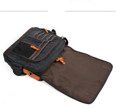 Cool Casual Canvas Mens 15.6'' Side Bag Shoulder Bag Large Messenger Bag For Men - iwalletsmen