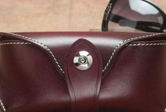 Handmade Mens Leather Glasses Case Glasses Box Glasses Holder For Men - iwalletsmen