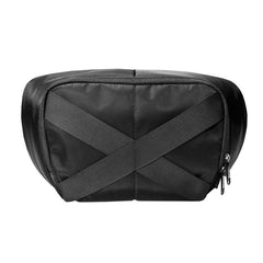 Cool Black Nylon Mens 10 inches Chest Bag Messenger Bags One Shoulder Backpack Black Side Bag for Men - iwalletsmen