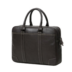 Handmade Leather Mens Cool Messenger Bag Work Bag Business Bag Briefcase Bag for men