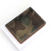 Cool Leather Mens Camouflage License Wallets Front Pocket Wallet Slim Card Wallet for Men - iwalletsmen