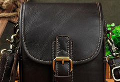 Cool Leather Belt Pouch Belt Bag Waist Bag Small Shoulder Bags For Men - iwalletsmen