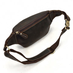 COOL LEATHER MENS FANNY PACK FOR MEN BUMBAG Vintage WAIST BAGS for Men - iwalletsmen