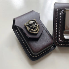 Handmade Leather Key Fob Pouch Covers For Key Fobs with Belt Loop/Belt Clip