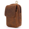 Cool Brown Leather belt holster for phone
