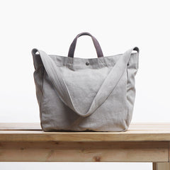 Cool Mens Canvas Tote Purse Handbag Canvas Tote Bag Shoulder Bag for Men - iwalletsmen