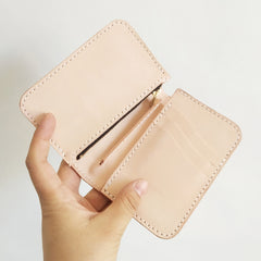 Handmade Cool Mens Snake Skin Small Wallet Slim billfold Wallets Black Card Wallet For Men - iwalletsmen