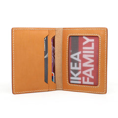 Leather Mens Card Wallets Small Wallet Slim Wallet Front Pocket Wallet for Men - iwalletsmen