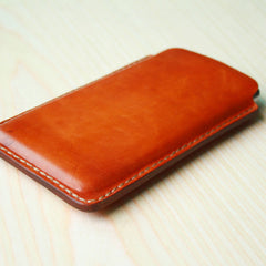 Handmade Mens Leather iPhonex xr plus 6s 7s plus iPhone Case - iwalletsmen