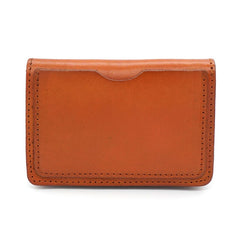 Leather Mens Envelope Front Pocket Wallet Card Wallet Cool Small Change Wallet for Men - iwalletsmen