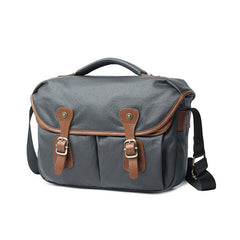 Mens Canvas Camera Messenger Bags Side Bag Courier Bag Camera Shoulder Bag for Men - iwalletsmen