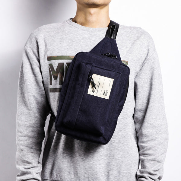 Cool Oxford cloth Casual Men's One Shoulder Backpack Sports Chest Bag Sling BagFor Men - iwalletsmen