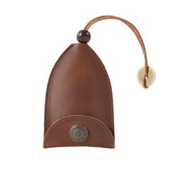 Brown Leather Draw Men and Women's Key Wallet Black Key Case Car Car Key Holder For Men - iwalletsmen